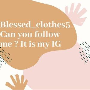 My instagram can you follow me please?